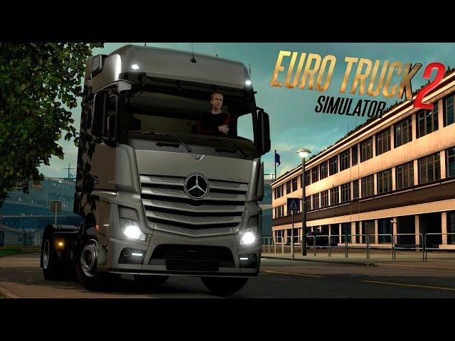 Голубоглазый дальнобойщик БОГдан // ETS 2