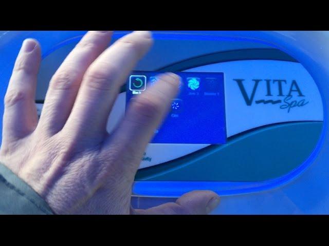 Vita Spa: New controls and fancy lights