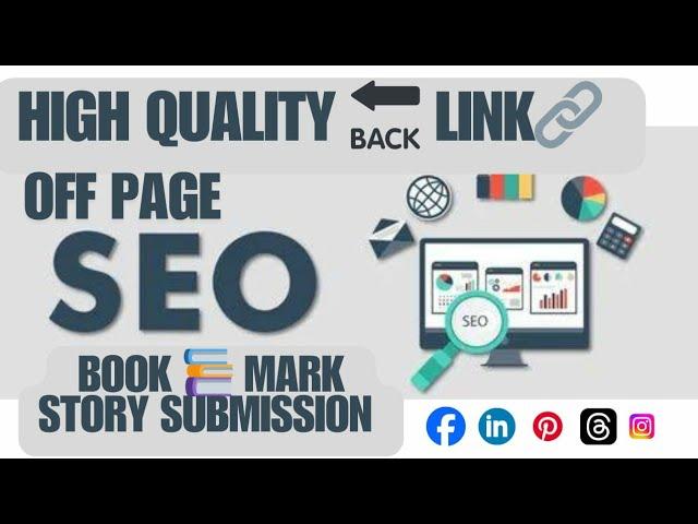 SEO with Bookmark Story Submission | Back Link | Search Engine Optimization | Intelligence Logic