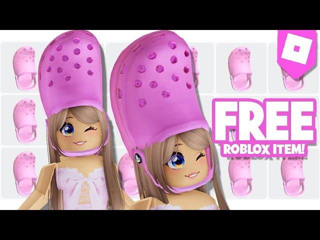 GET THIS *FREE* PINK CROC ACCESSORY NOW!!  ROBLOX FREE UGC