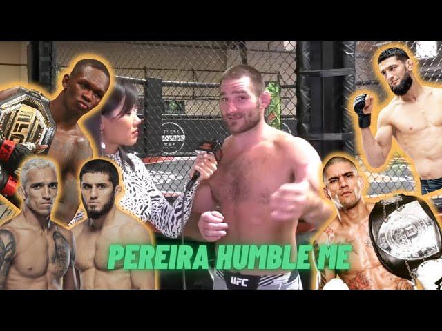 pereira's power is different - izzy vs chimaev ? #mmanews  #ufc #mmaaddict