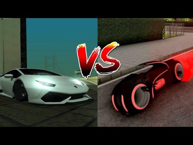 INTENSE 'LAMBORGHINI' VS 'TRON BIKE' sa GTA SAMP ROLEPLAY! ||Karlitzz