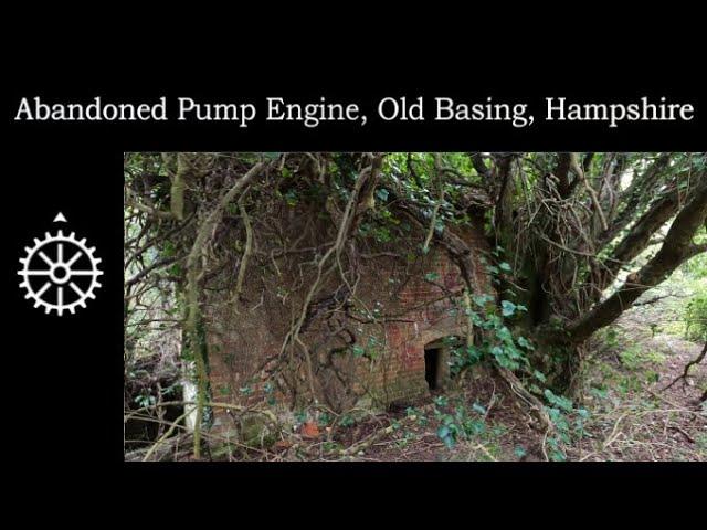 Abandoned pump engine. Old Basing Hampshire