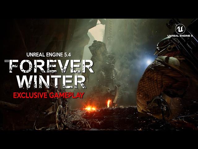 THE FOREVER WINTER Early Access Gameplay | BRUTAL Stealth Survival in Unreal Engine 5 coming in 2024