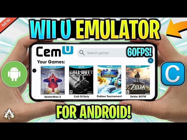  CEMU ANDROID V1.5 - SETUP/SETTINGS/SPIDER-MAN TEST! BIG UPDATE | WII U EMULATOR