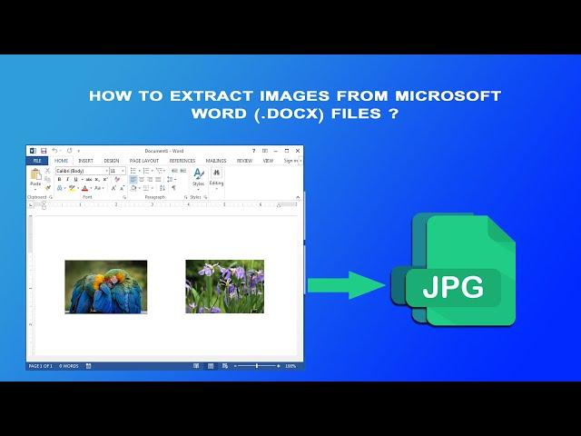 How to extract images from Microsoft Word (.docx) file ?