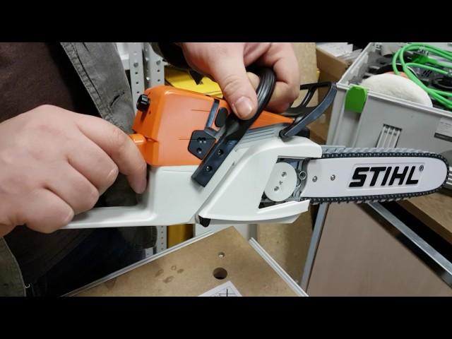 Обзор лучший бензопилы Stihl ms игрушка пила