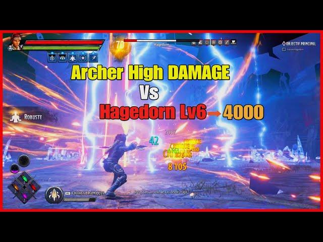 D&D Dark Alliance Archer Lv20 High Damage Vs Hagedorn Hard Mode 4K PS5
