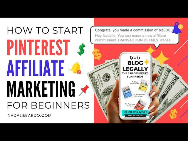 How to Start Pinterest Affiliate Marketing for Beginners Tutorial