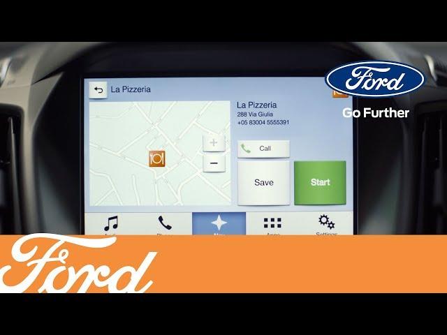 Ford SYNC 3 - Гид Мишлен | Ford Russia