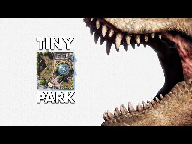 Can I ⭐⭐⭐⭐⭐-star THE TINIEST Dinosaur Park EVER? | Jurassic World Evolution 2 Sandbox Park Build