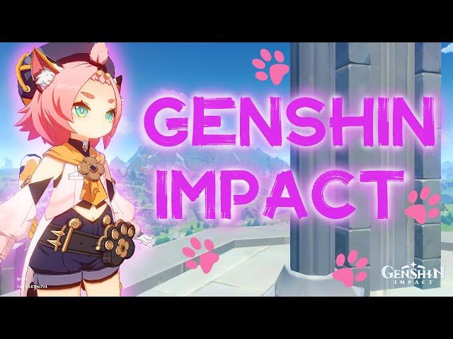 GENSHIN IMPACT стрим | Летсплей #10 | Продолжаем играть в Геншин Импакт