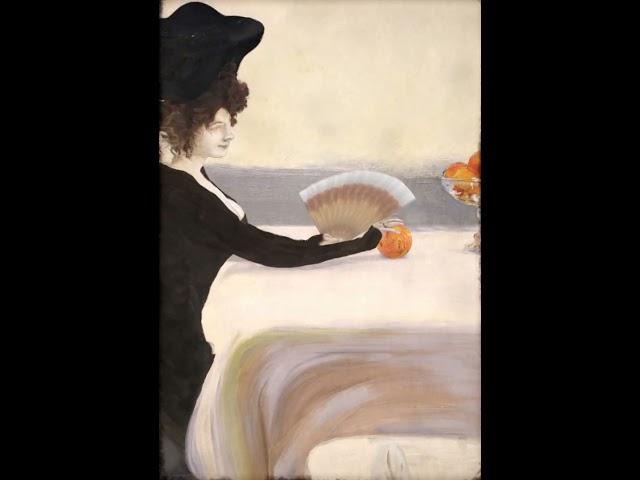 "Supper", Leon Bakst, 1902. Painting animation for the State Russian Museum.