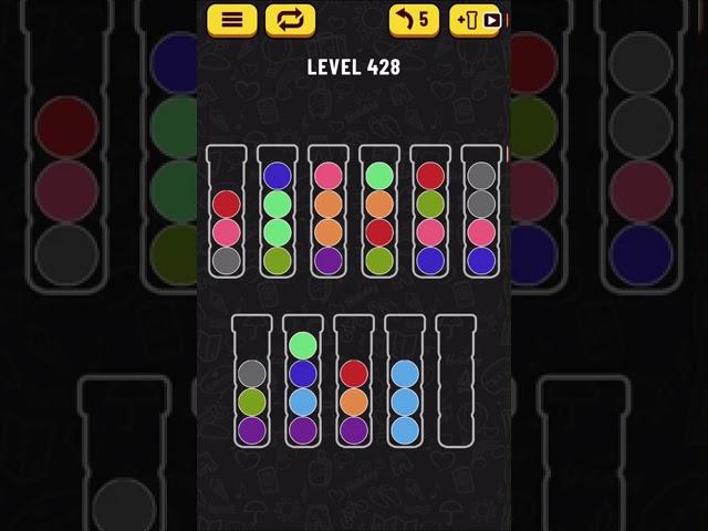 【Ball Sort Puzzle】Level.428