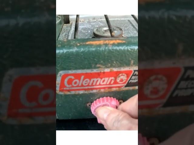 Vintage 93 Coleman Propane Stove.  Does it work? #camping