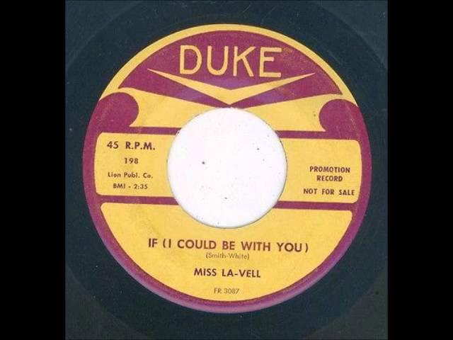 Miss La-Vell - If (I Could Be With You) 1958