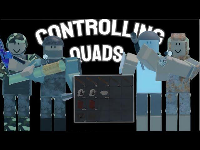 Controlling This Quad Server In - Trident Survival - Roblox Movie BACKPACKS