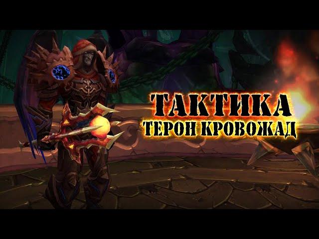 ТАКТИКА "ТЕРОН КРОВОЖАД" ЧЕРНЫЙ ХРАМ: World Of Warcraft: Burning Crusade