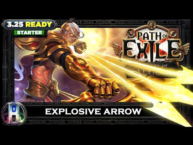 [PoE 3.25] EXPLOSIVE ARROW CHAMPION - BUILD REVIEW - PATH OF EXILE SETTLERS OF KALGUUR - POE BUILDS