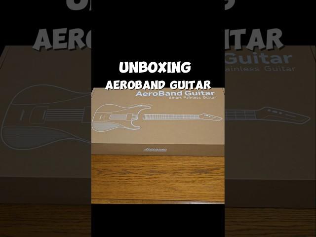 Aeroband painless no strings  Guitar Unboxing #aeroband #aerobandguitar