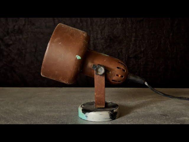 From Trash to Treasure I RESTORE This TABLE LAMP in 1 Hour