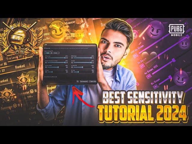 Best Sensitivity Tutorial 2024 / PUBG MOBILE