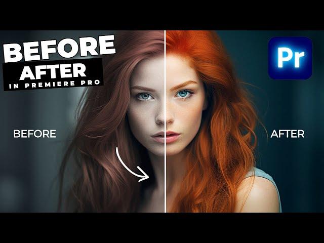 INSANE Before And After Thumbnails Tutorial In Premiere Pro