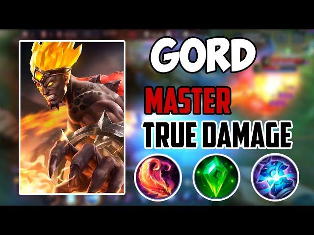 CHEAT BUILD TO BOOST TRUE DAMAGE! GORD MOBILE LEGENDS 2023