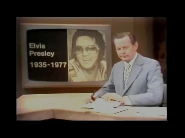 Elvis Presley: News Report of his death - August 16, 1977