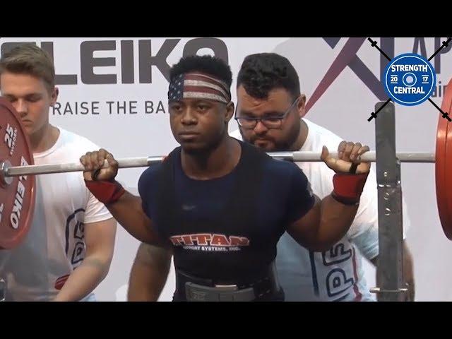 Russel Orhii - 1st Place 83 kg (World Record) - IPF Worlds 2019 - 833 kg Total