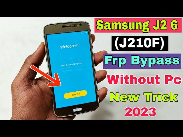 Samsung J2 6 FRP Bypass | New Trick 2023 | Samsung (J210F) Google Account Bypass Without Pc |100% OK