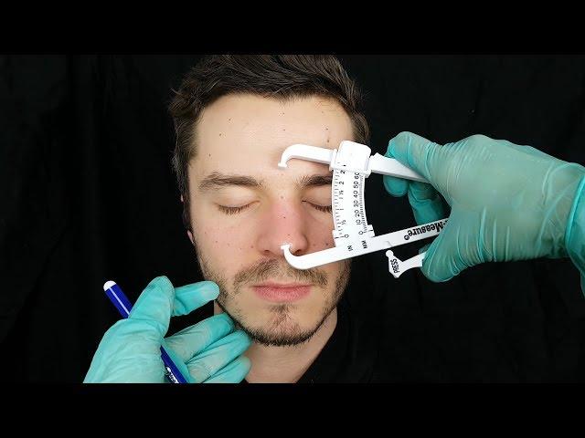 ASMR Face, Head, Scalp & Hair Examination / Check Up