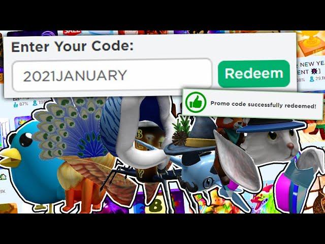 All 12 Roblox Promo Codes | January 2021