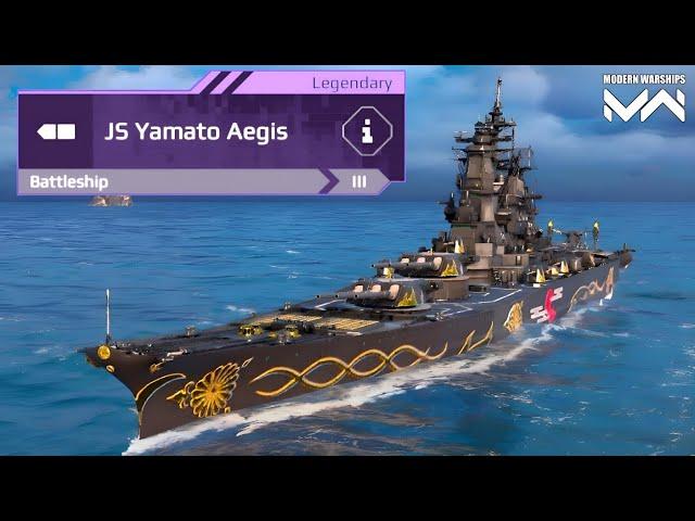 JS Yamato Aegis After Buff Very Worth it - Modern Warships