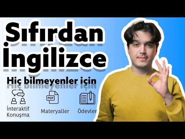 Sıfırdan İngilizce Ders 1 - Yeni başlayanlar için Kaliteli ve Tamamen Sıfırdan