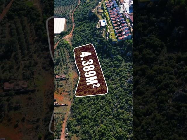 Aksu, Altıntaş’ta Önü Kapanmaz 4.389 m² Konut İmarlı Arsa