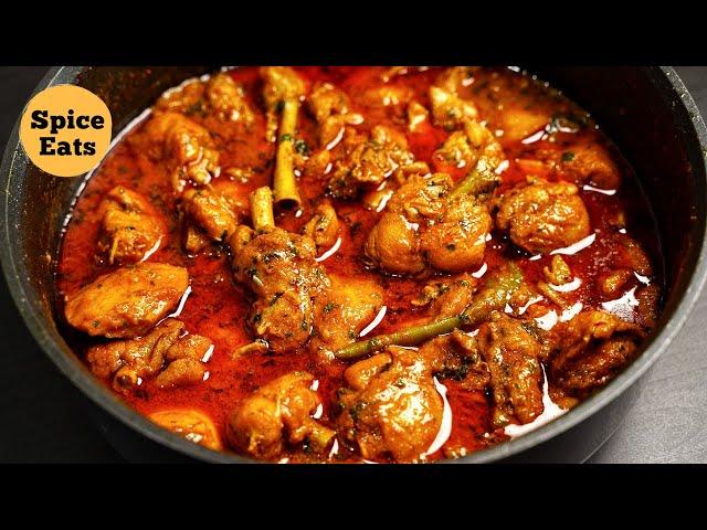 SPICE EATS HOME CHICKEN CURRY | SPICE EATS CHICKEN GRAVY RECIPE