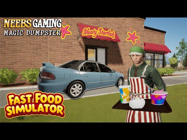 We've got a new employee at the Meaty Starfish! - Fast Food Simulator 3