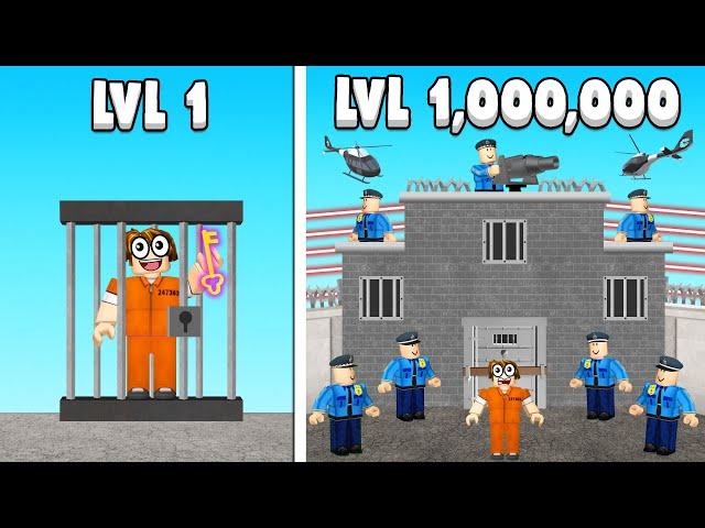 Building A MAX LEVEL ROBLOX PRISON!