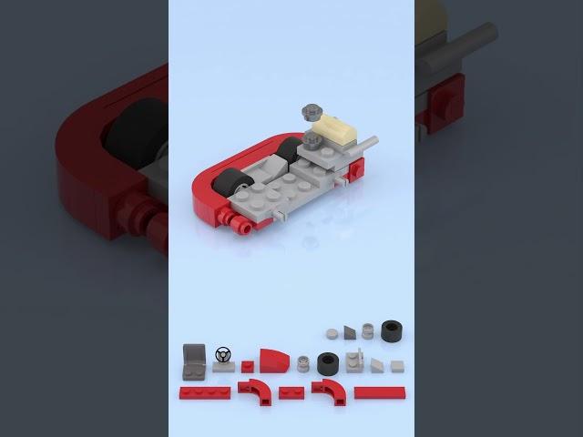 LEGO Go-Kart with Side Pods: Speedy Build for Racing Fans! ️