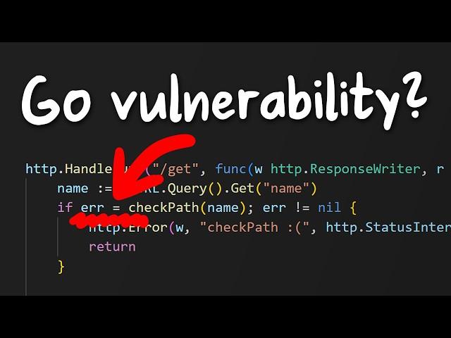 Do you know this common Go vulnerability?