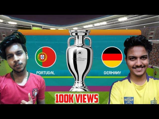 Germany vs Portugal  Team Infinity vs 4U Dude |  Euro 2020 Match | Pes 2021 Mobile |