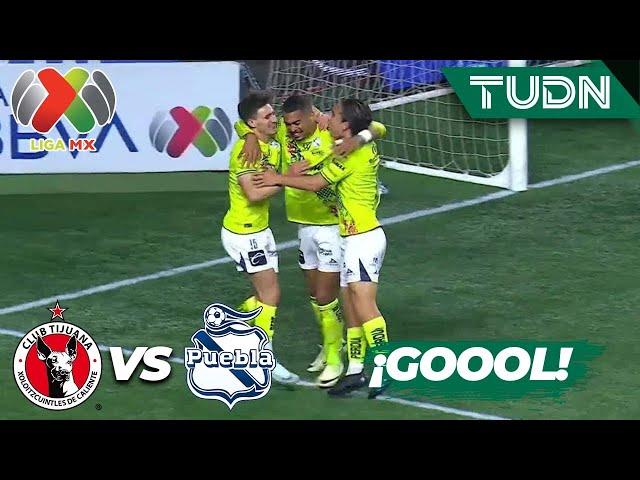 ¡GOL DEL CAMOTE! Gularte pega primero | Tijuana 0-1 Puebla | Liga Mx -AP2024 - J16 | TUDN