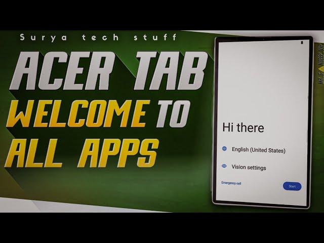 acer tab all apps and device managed by admin ki solution jagananna tab all apps#android12#tech