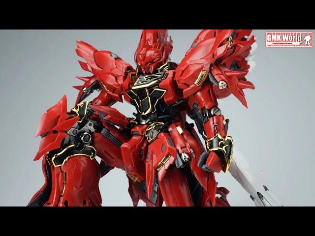 MG 1/100 Sinanju Metal Frame - Custom Build(シナンジュ)