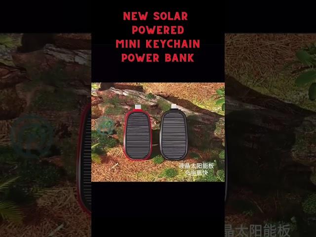 Mini Solar Power Bank #viral #shortsvideo #trending #solar #powerbank