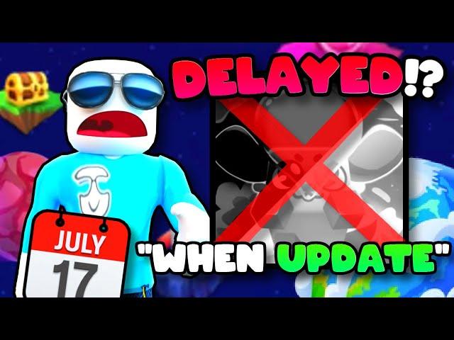 HUGE Update DELAYED In Bubblegum Simulator Infinity!? (RELEASE?) 