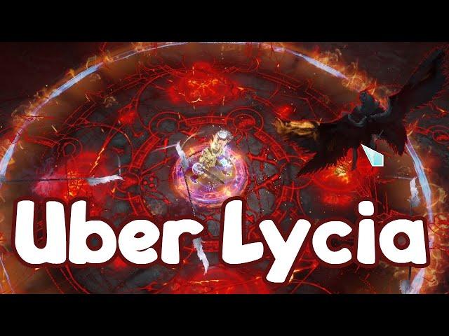 Uber Lycia - Sanctuary Map Boss T17 - All mechanics - Path of Exile