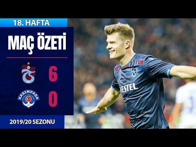 ÖZET: Trabzonspor 6-0 Kasımpaşa | 18. Hafta - 2019/20