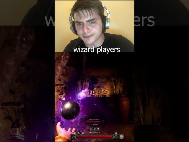 How it feels to play Wizard versus Rogue in Dark and Darker